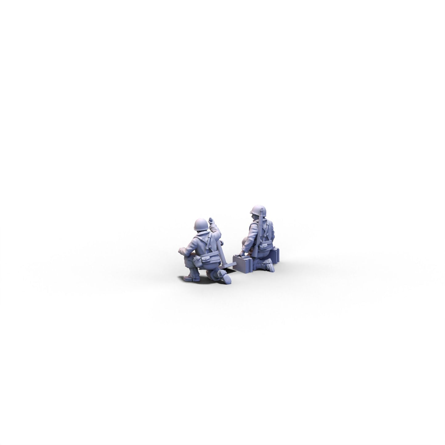USA | Light Mortar Team 1 | 28mm miniatures