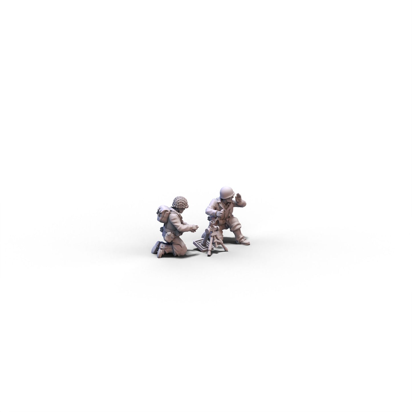 USA | Light Mortar Team 2 | 28mm miniatures