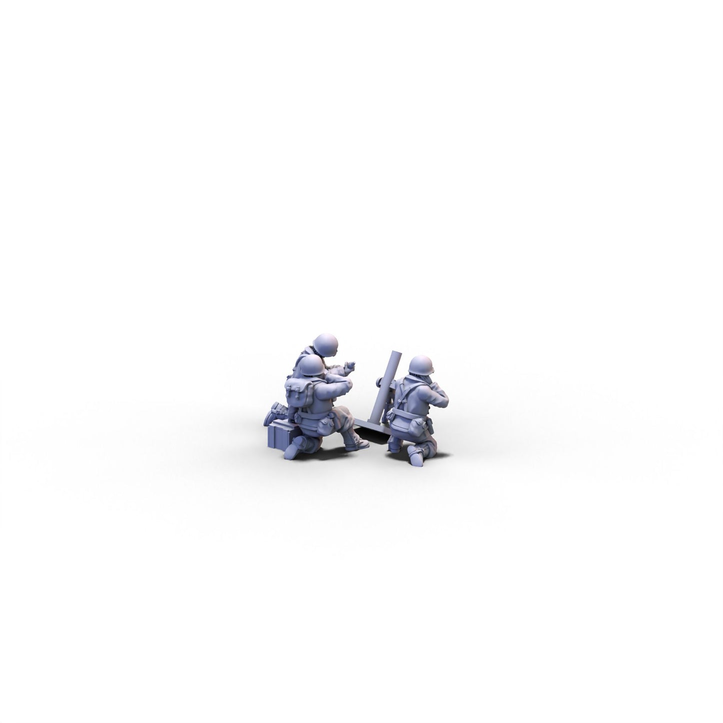 USA | Medium Mortar Team 2 | 28mm miniatures