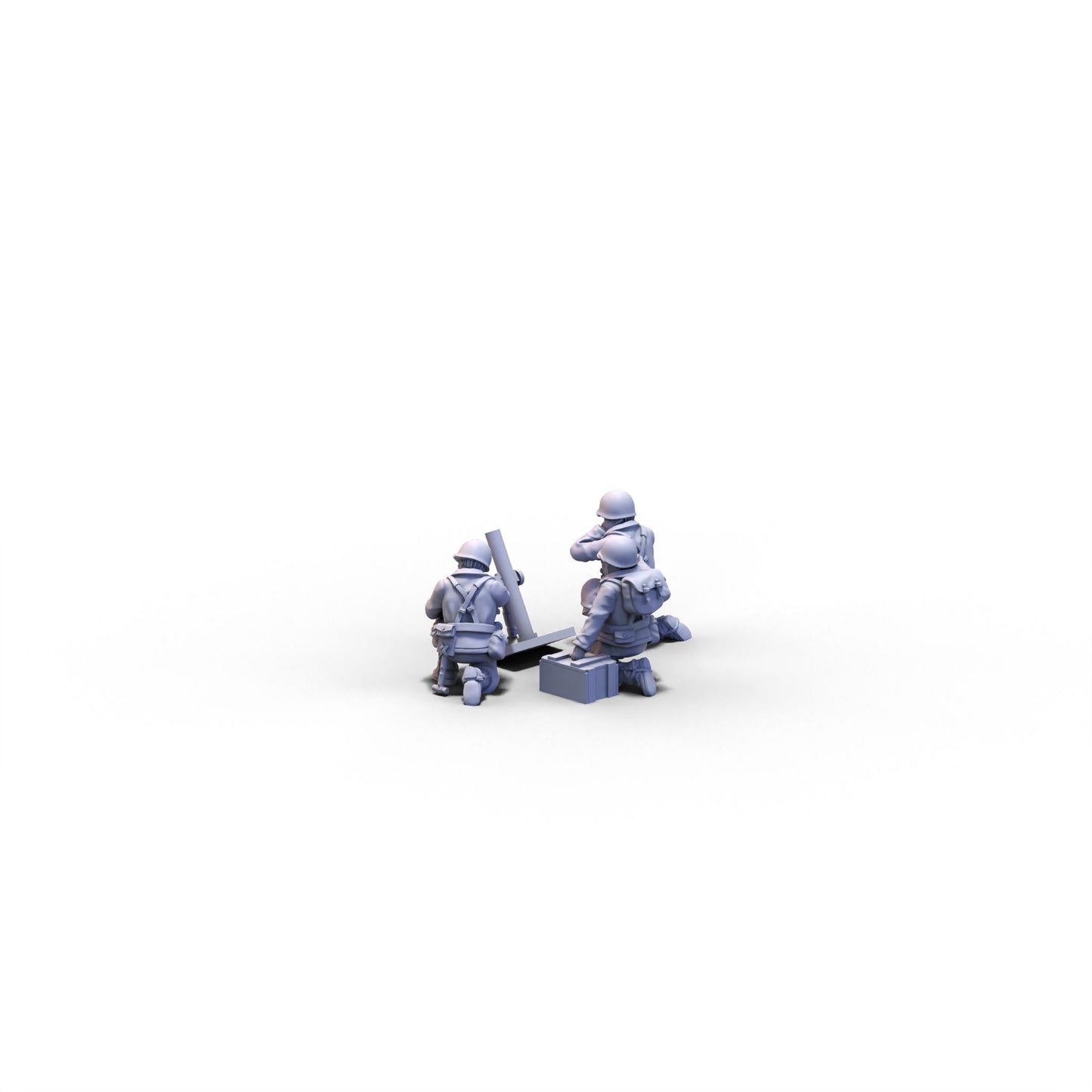 USA | Medium Mortar Team 2 | 28mm miniatures