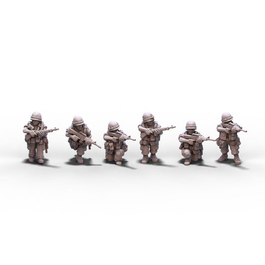 USA | Rifle Squad 1 (Vietnam) | 15mm/28mm miniatures