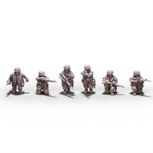 USA | Rifle Squad 2 (Vietnam) | 15mm/28mm miniatures
