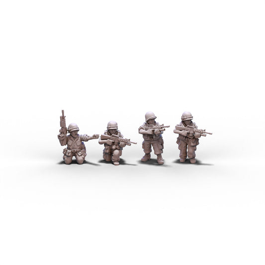 USA | Soldiers with M203 (Vietnam) | 15mm/28mm miniatures