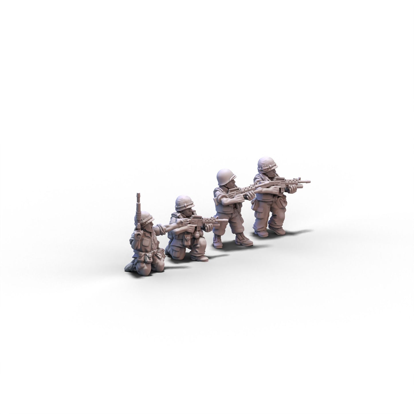 USA | Soldiers with M203 (Vietnam) | 15mm/28mm miniatures