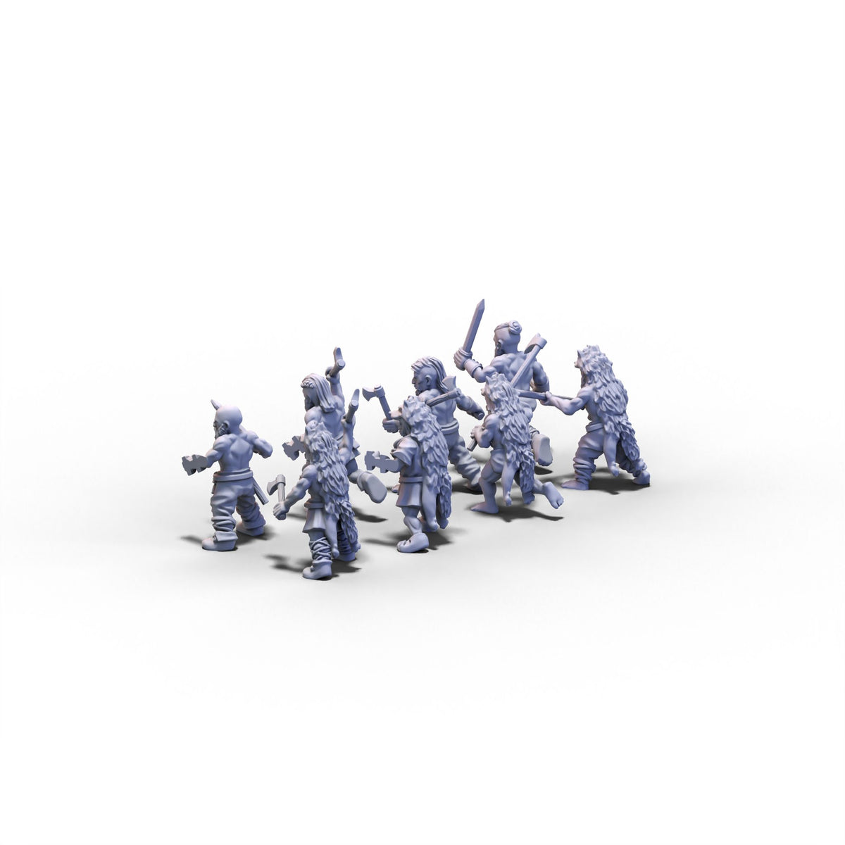 Vikings | Berserkers | 15mm/28mm miniatures