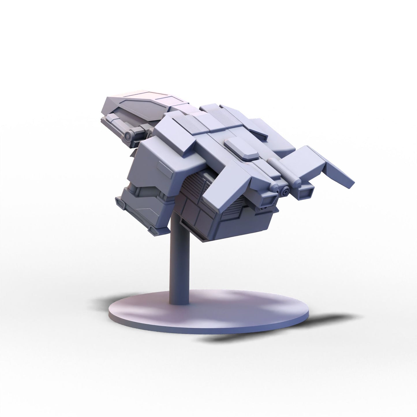 Voidship Troopers | Federal Infantry Sickle Dropship (Banking) | 6mm