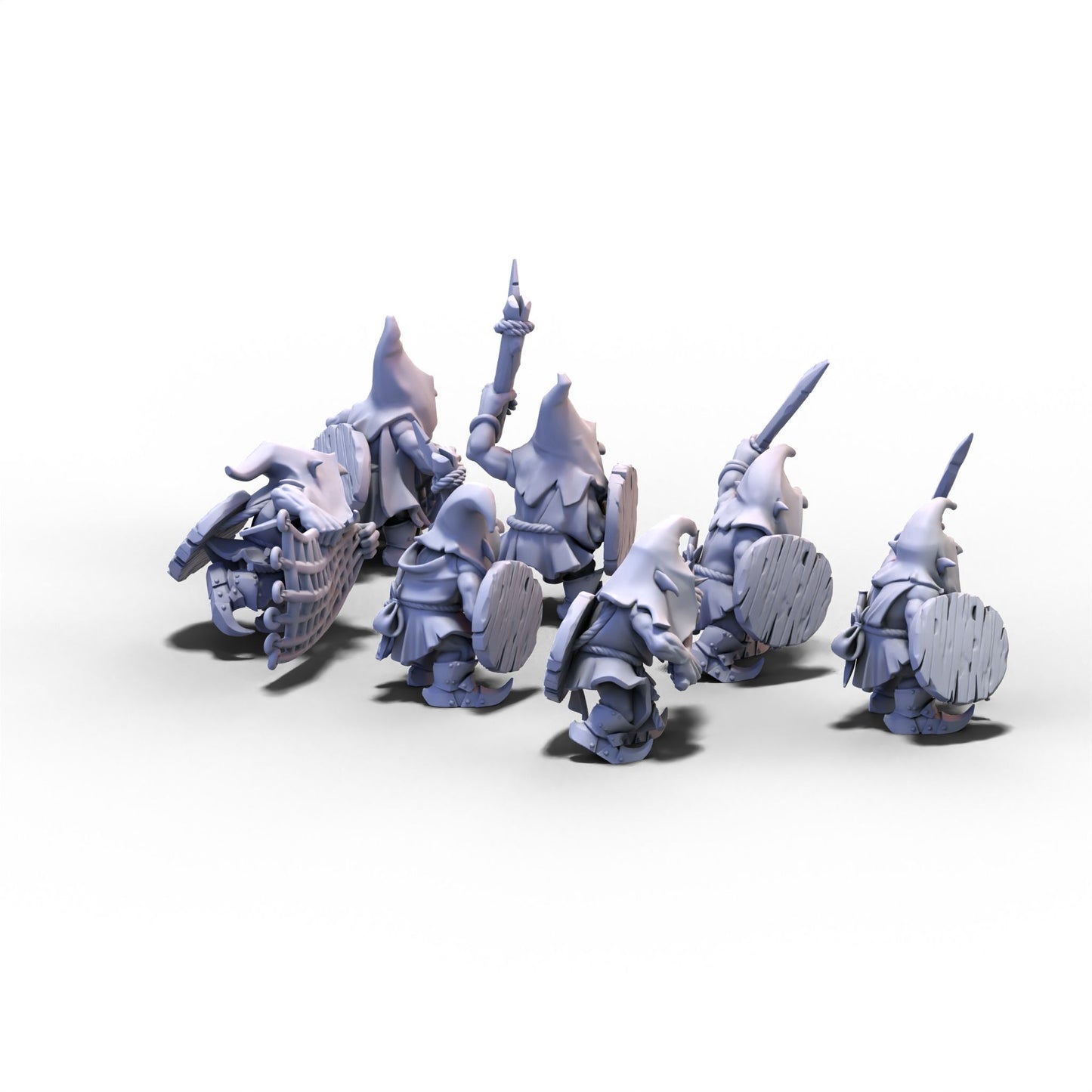 Goblin Tribes | Swamp Goblins with Hand Weapons | 28mm/32mm