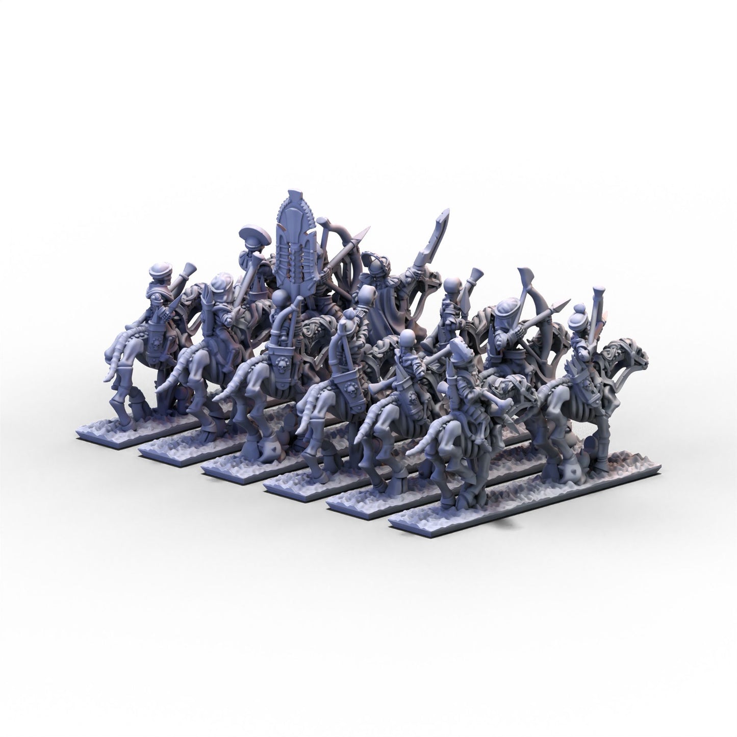 King of Sands | Skeleton Cavalry (Archers) Unit 2 | 10mm/15mm