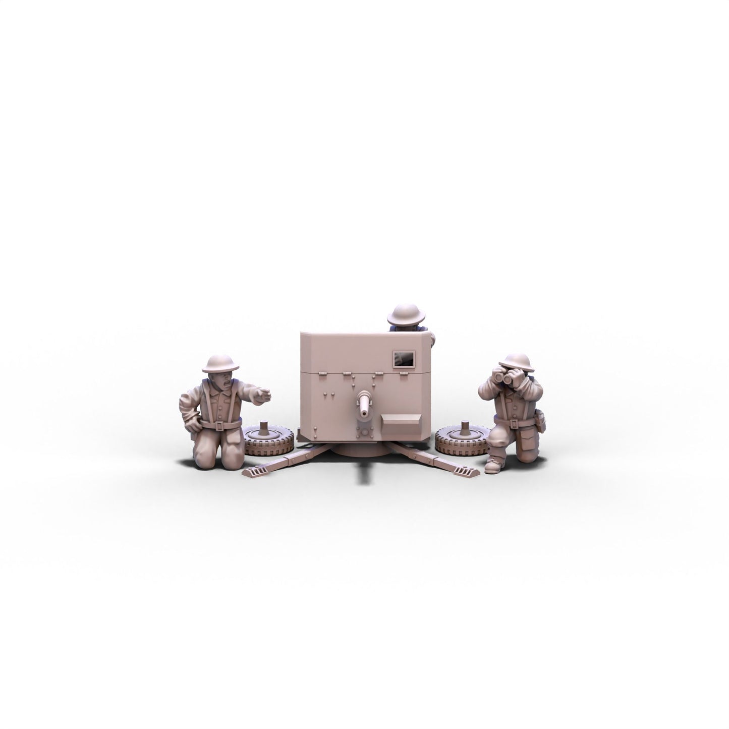 Great Britain | Ordnance QF 25-pounder Cannon | 15mm/28mm miniatures