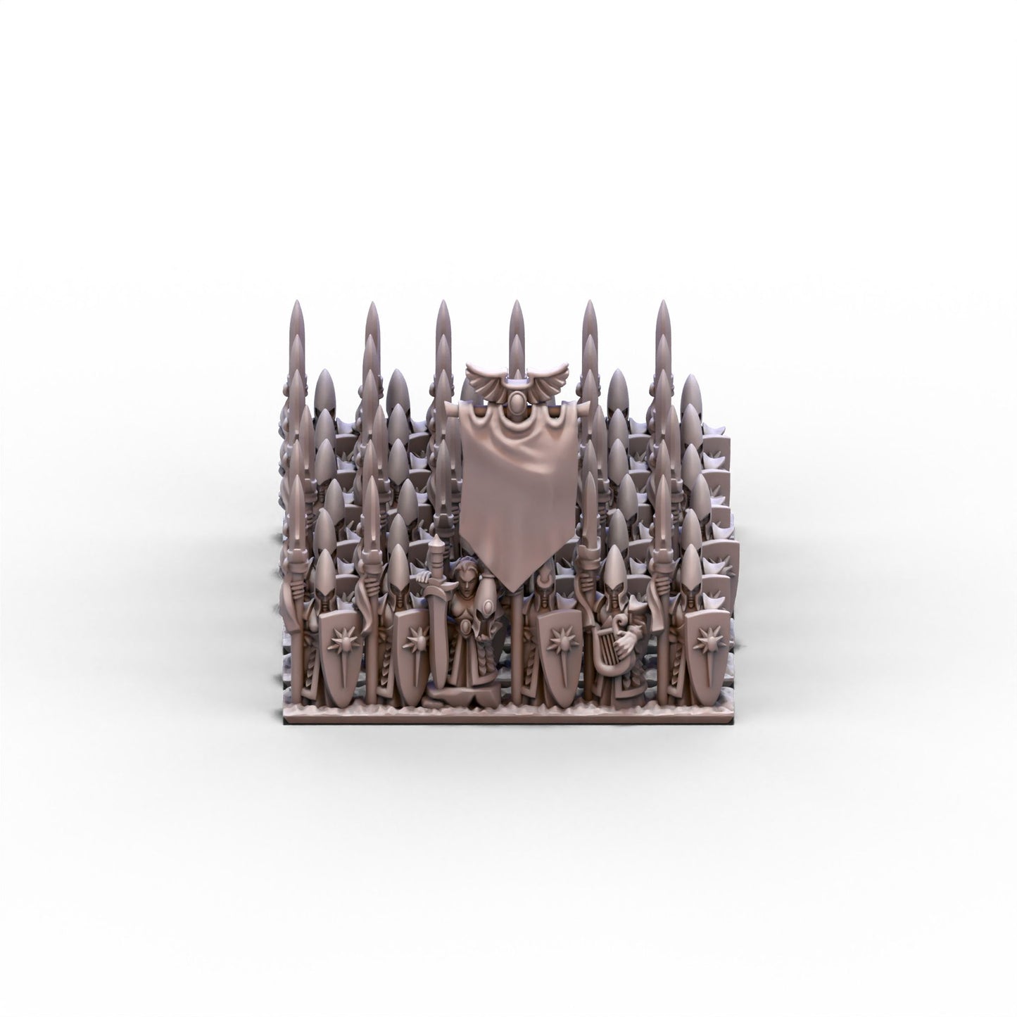 Noble Elves | Spears Unit 2 | 10mm/15mm