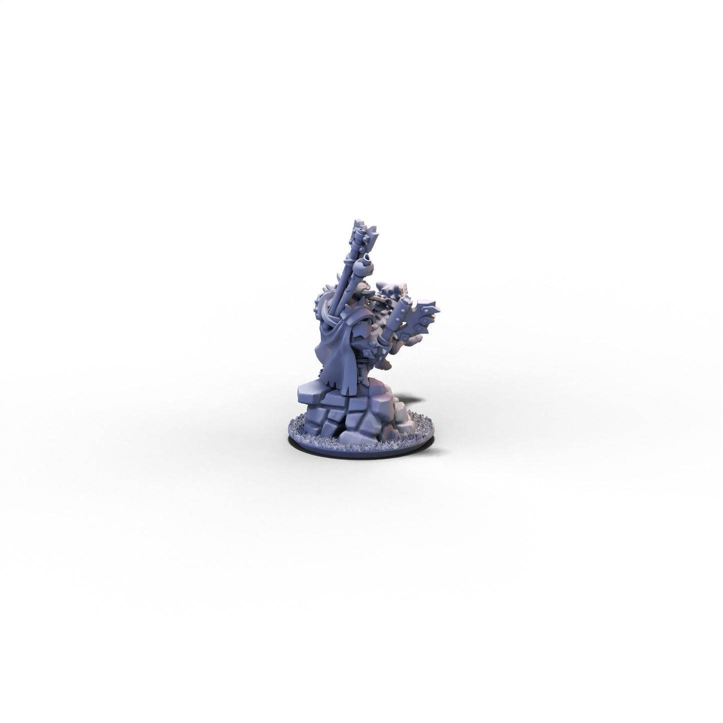 Orcs and Goblins (FD) | Orc Hero with Wolf | 10mm/15mm