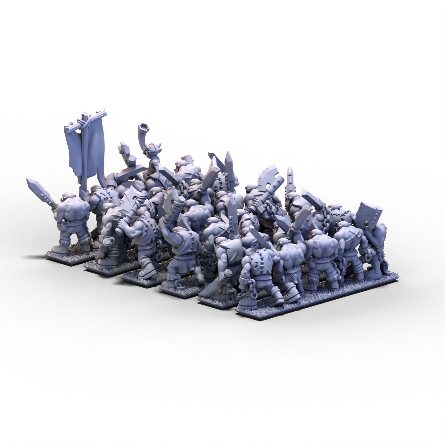 Dwarf Demonsmiths | Orc Slaves Unit 2 | 10mm/15mm