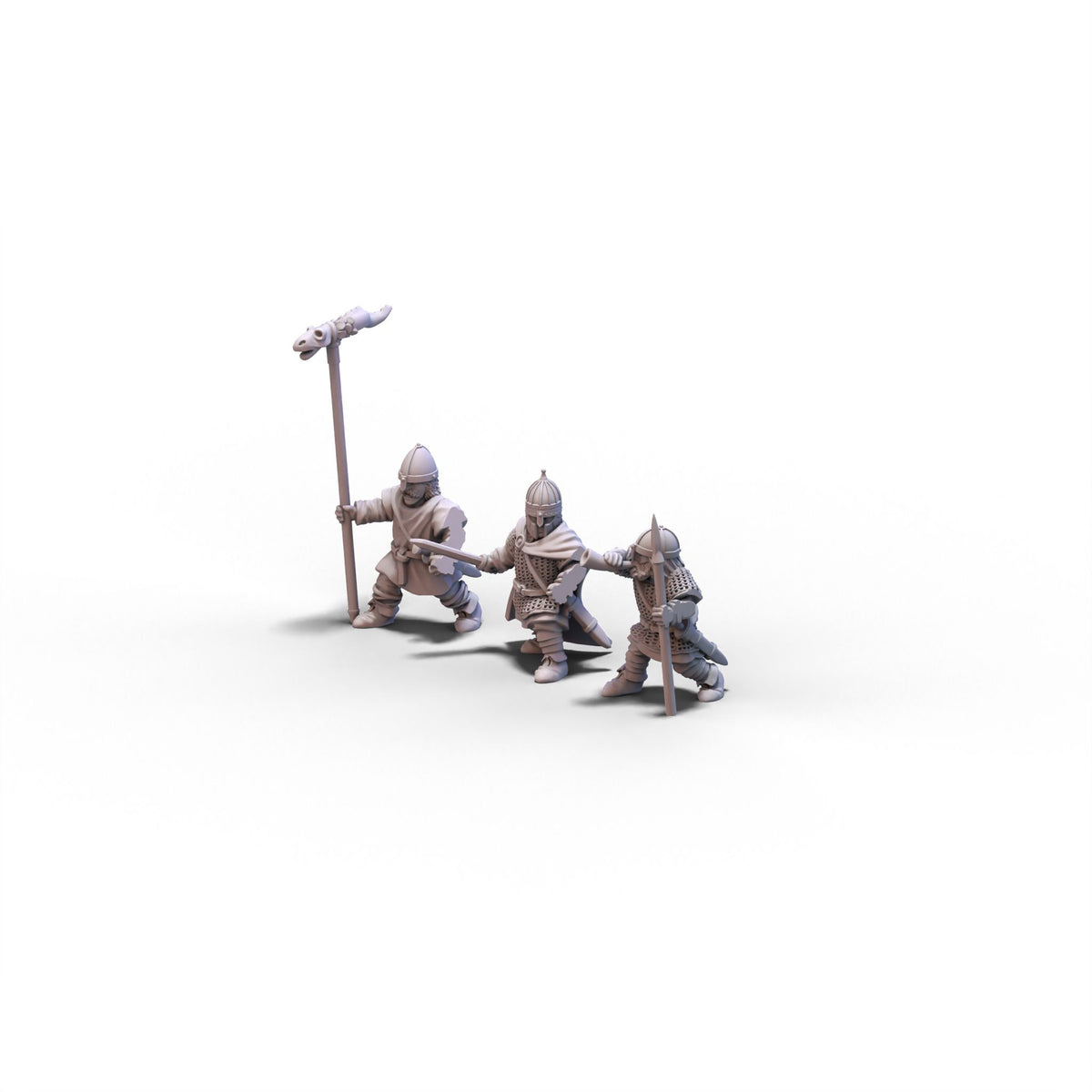 Anglo-Saxons | Command Group | 15mm/28mm miniatures