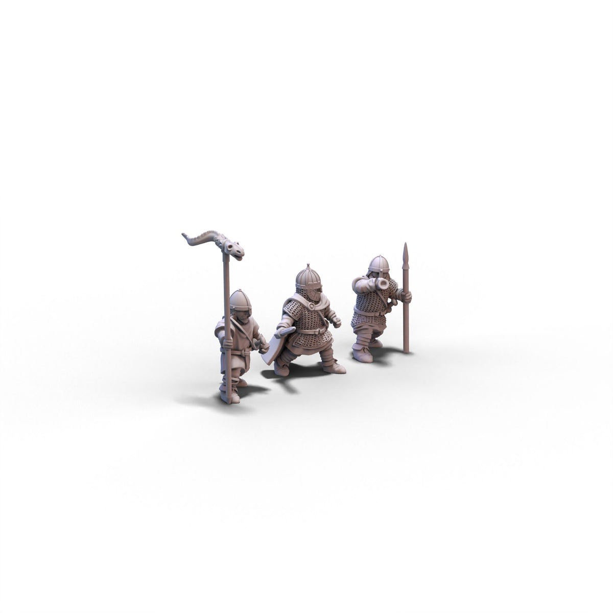 Anglo-Saxons | Command Group | 15mm/28mm miniatures