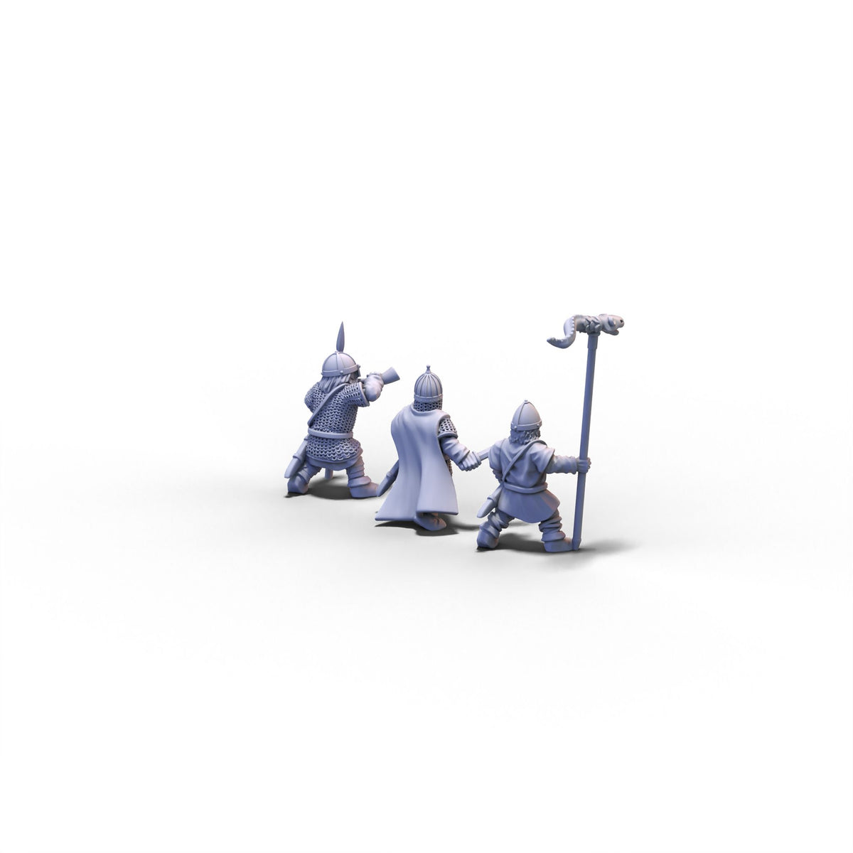 Anglo-Saxons | Command Group | 15mm/28mm miniatures