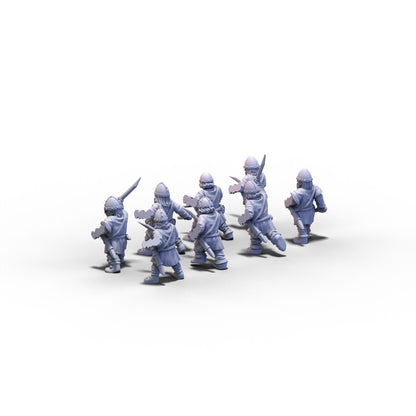 Anglo-Saxons | Warriors with Seaxes | 15mm/28mm miniatures