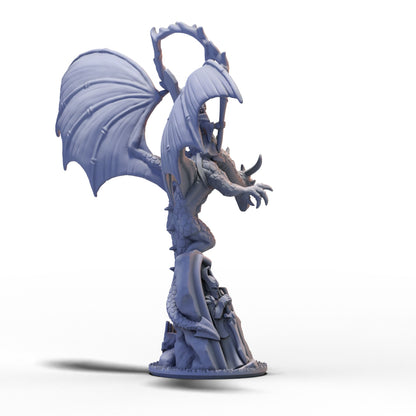 Aurethil Court | Dragon with Wizard | 10mm/15mm