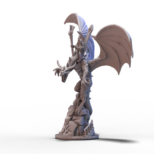 Aurethil Court | Dragon with Wizard (no magic) | 10mm/15mm