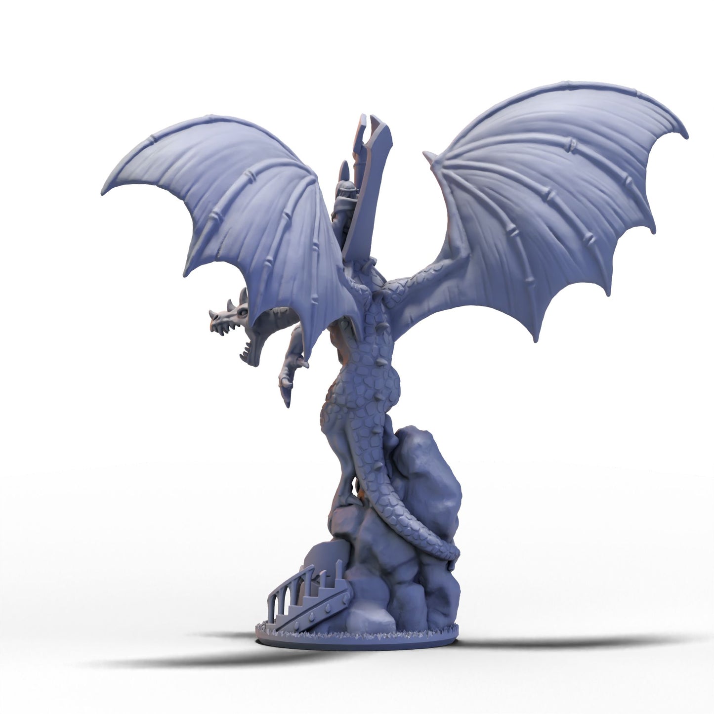 Aurethil Court | Dragon with Wizard (no magic) | 10mm/15mm