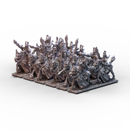 Aurethil Court | Light Cavalry Unit 2 | 10mm/15mm