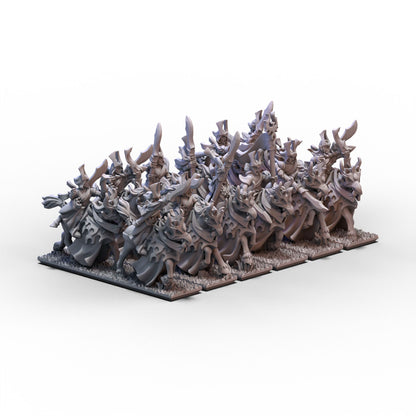 Aurethil Court | Light Cavalry Unit 2 | 10mm/15mm