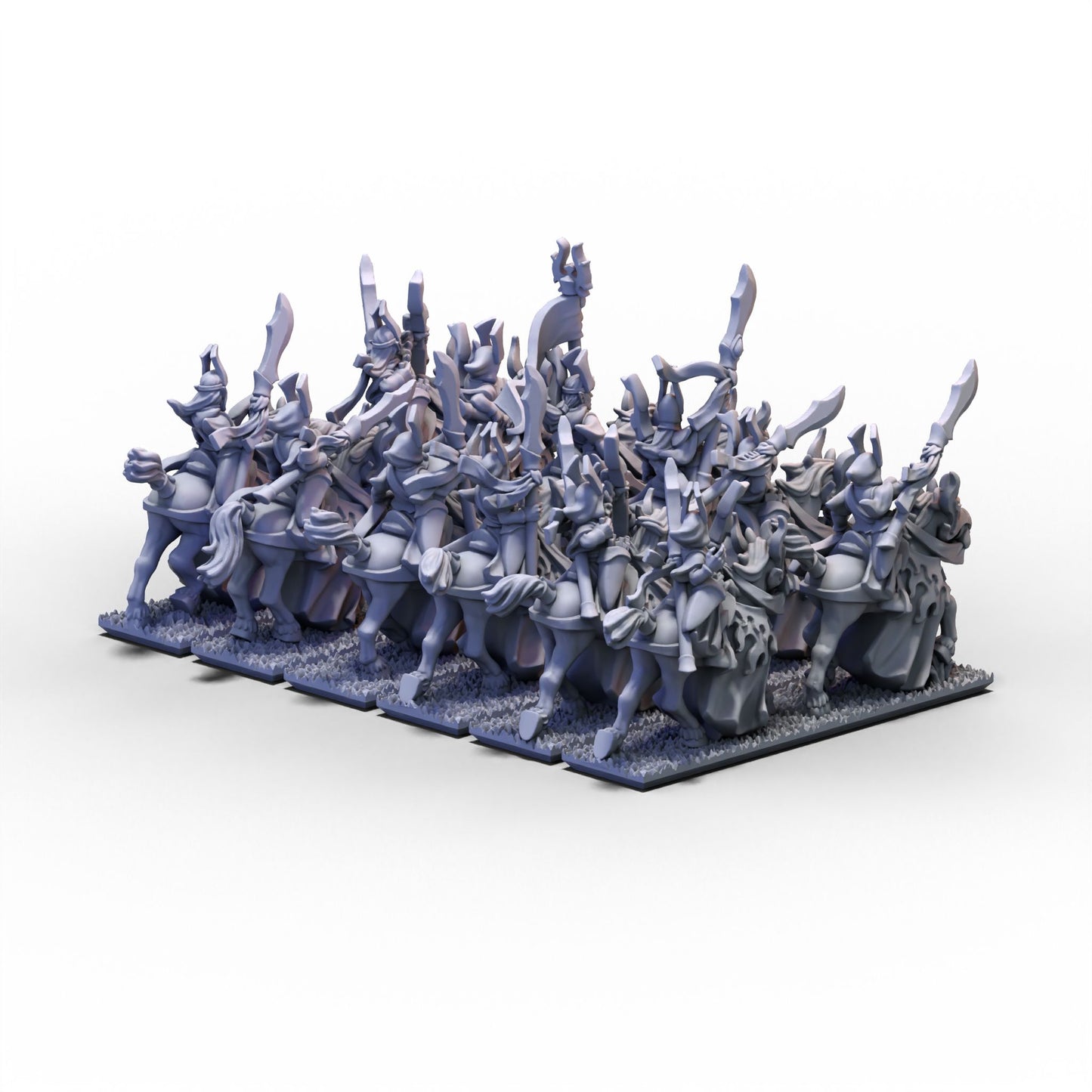 Aurethil Court | Light Cavalry Unit 2 | 10mm/15mm