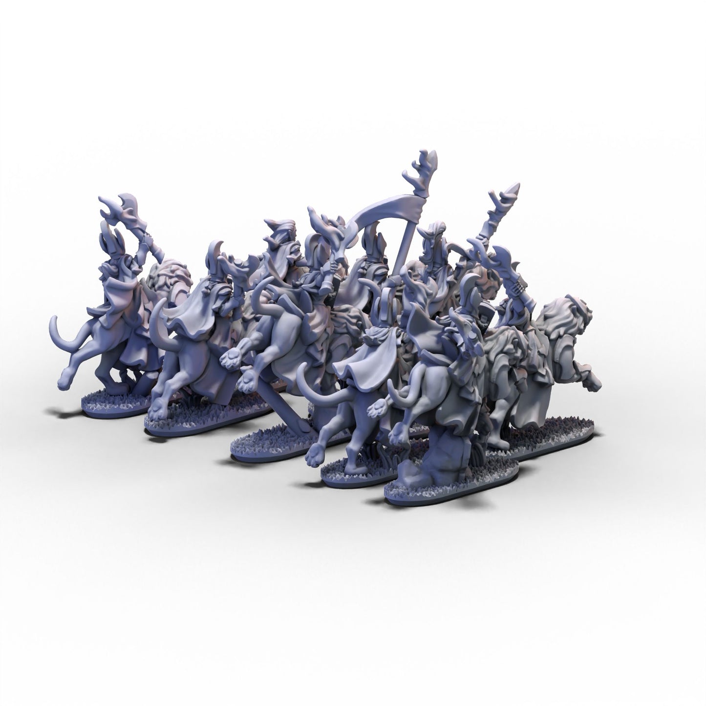 Aurethil Court | Lion Cavalry Unit 2 | 10mm/15mm
