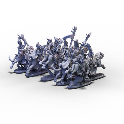 Aurethil Court | Lion Cavalry Unit 2 | 10mm/15mm