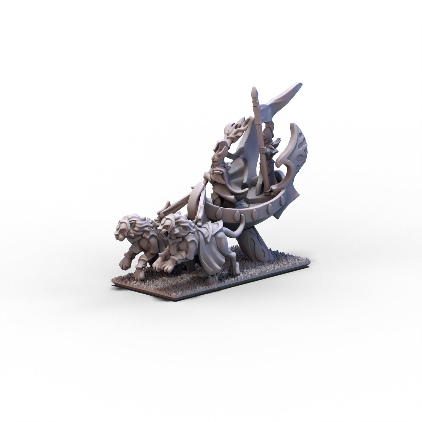 Aurethil Court | Lion Chariot Hero | 10mm/15mm