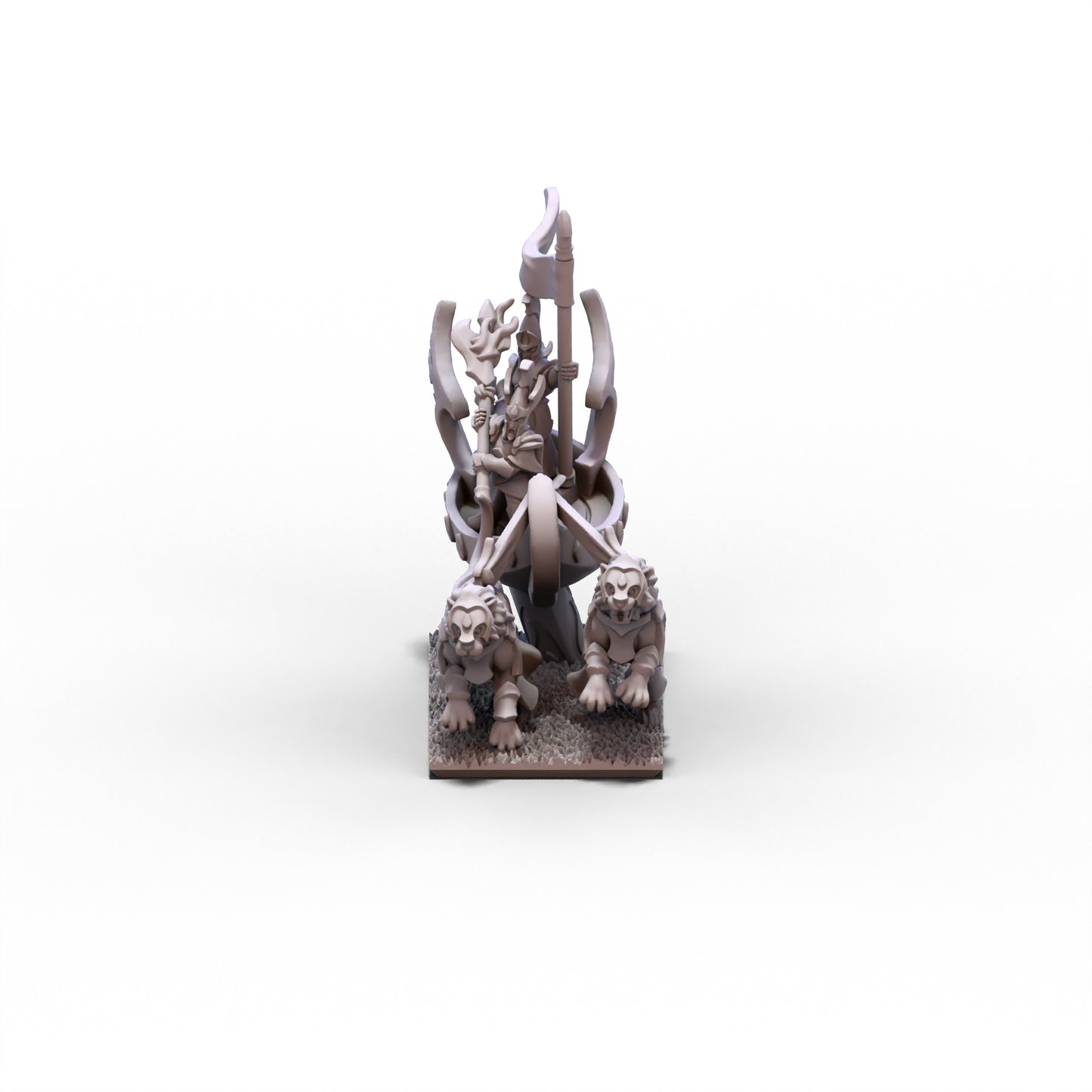 Aurethil Court | Lion Chariot Hero | 10mm/15mm