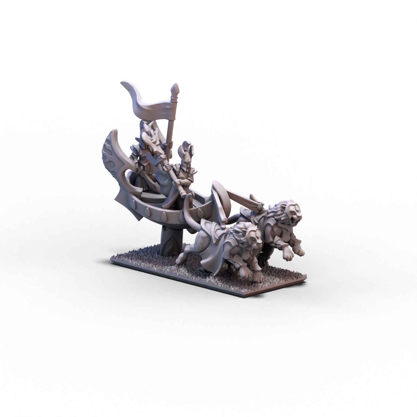 Aurethil Court | Lion Chariot Hero | 10mm/15mm