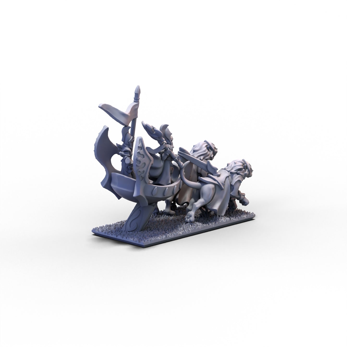 Aurethil Court | Lion Chariot Hero | 10mm/15mm