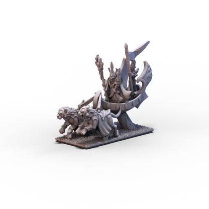 Aurethil Court | Lion Chariot Wizard | 10mm/15mm