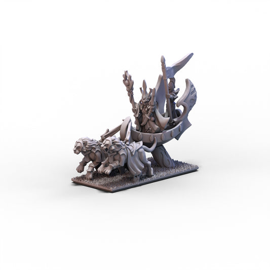 Aurethil Court | Lion Chariot Wizard | 10mm/15mm