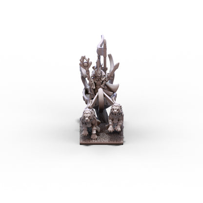 Aurethil Court | Lion Chariot Wizard | 10mm/15mm