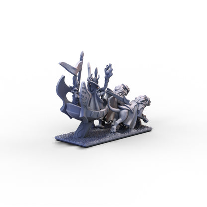 Aurethil Court | Lion Chariot Wizard | 10mm/15mm