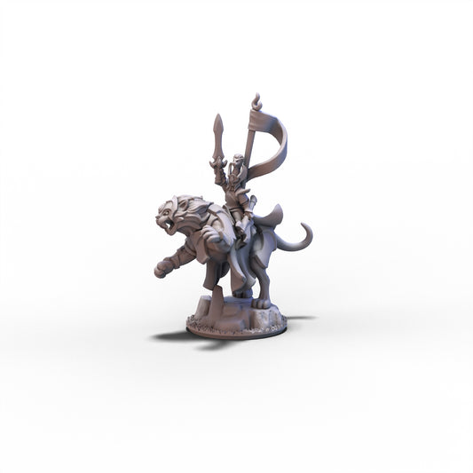 Aurethil Court | Lion Hero (no flames) | 10mm/15mm