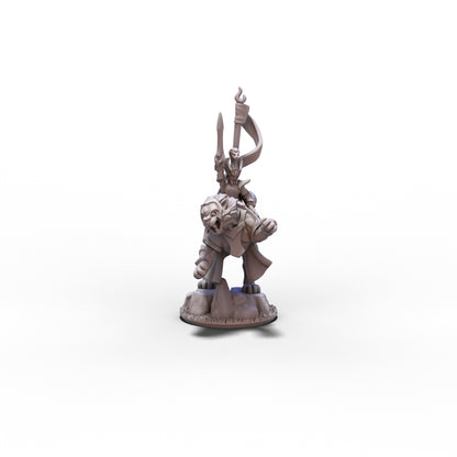 Aurethil Court | Lion Hero (no flames) | 10mm/15mm