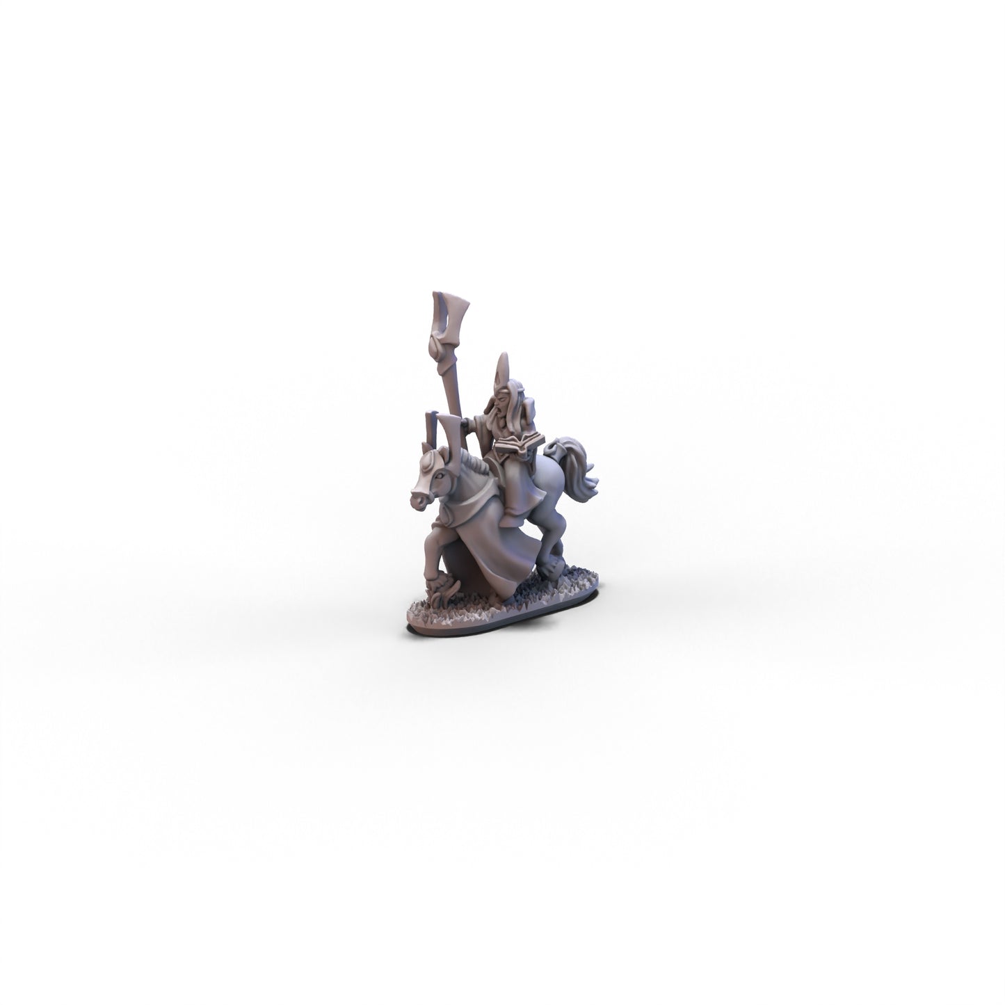 Aurethil Court | Mage on Horse (no magic) | 10mm/15mm