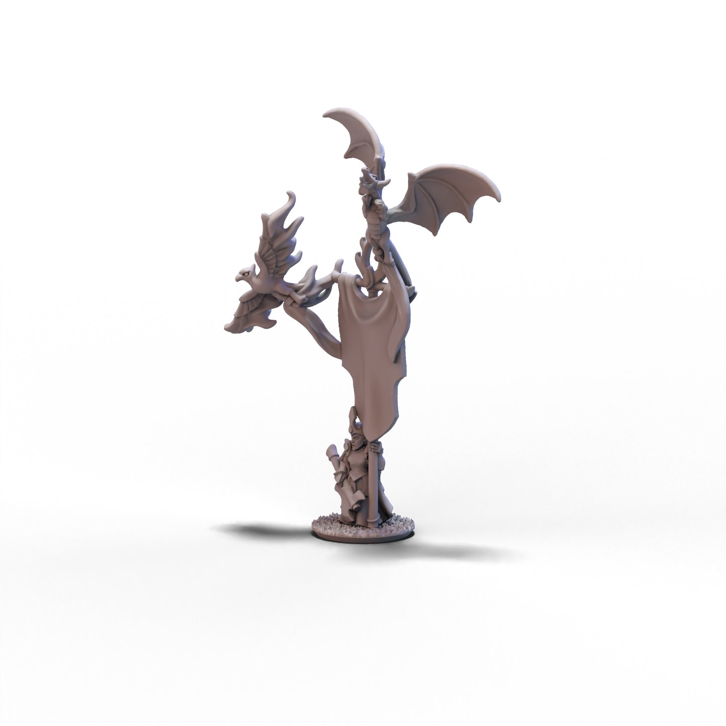 Aurethil Court | Standard Bearer | 10mm/15mm