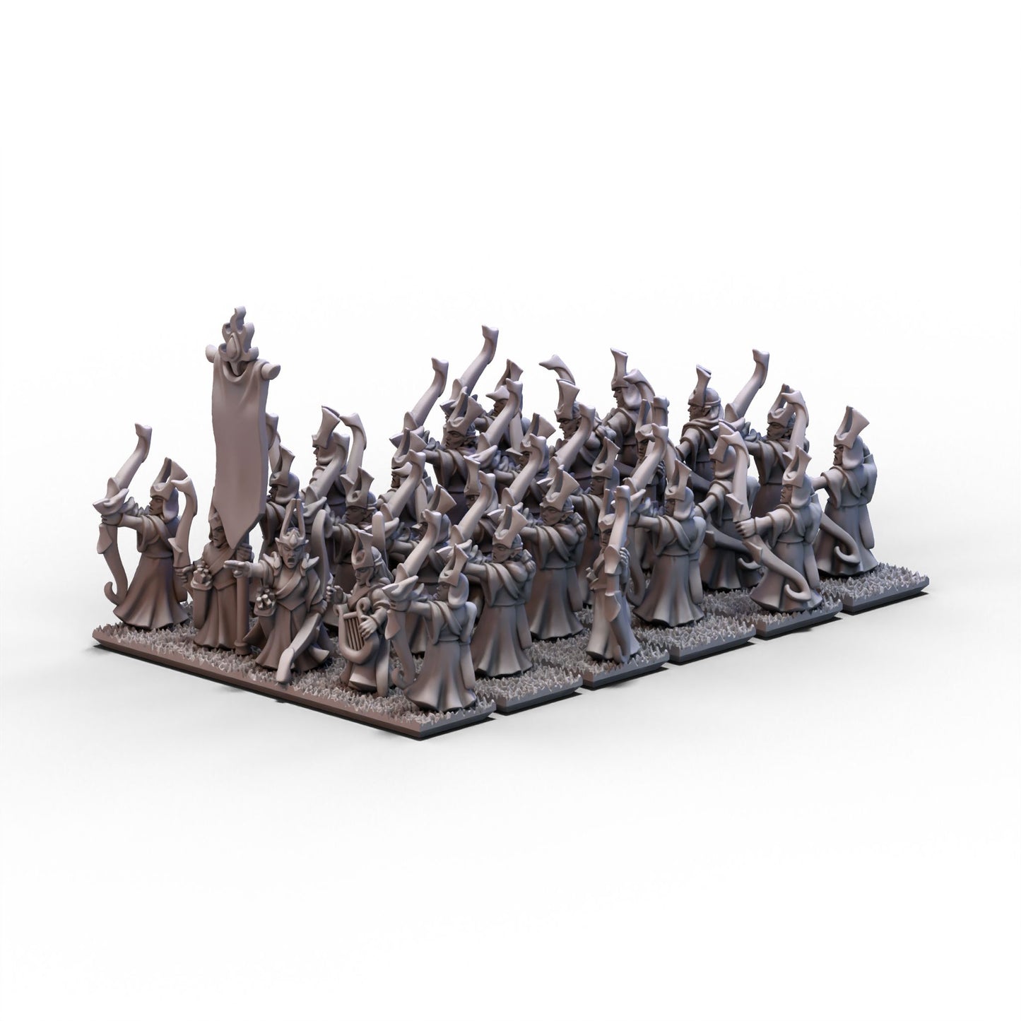 Aurethil Court | Archers Unit 2 | 10mm/15mm