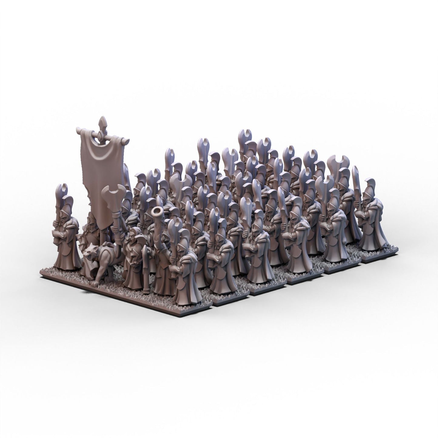 Aurethil Court | Axe Infantry Unit | 10mm/15mm