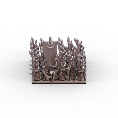 Aurethil Court | Axe Infantry Unit | 10mm/15mm