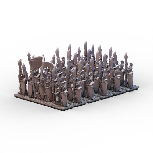 Aurethil Court | Glaive Infantry Unit 2 | 10mm/15mm