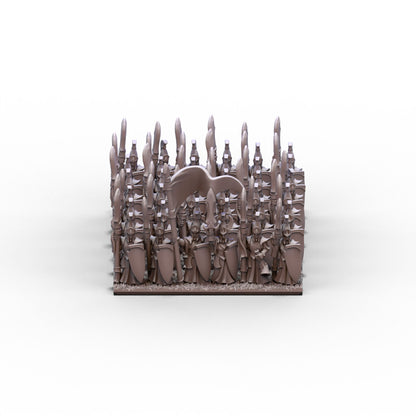 Aurethil Court | Glaive Infantry Unit 2 | 10mm/15mm