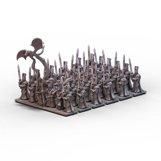 Aurethil Court | Sword Infantry Unit | 10mm/15mm