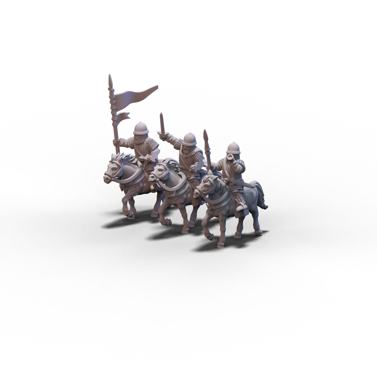 Bizantines | Cavalry Command Group | 15mm/28mm miniatures