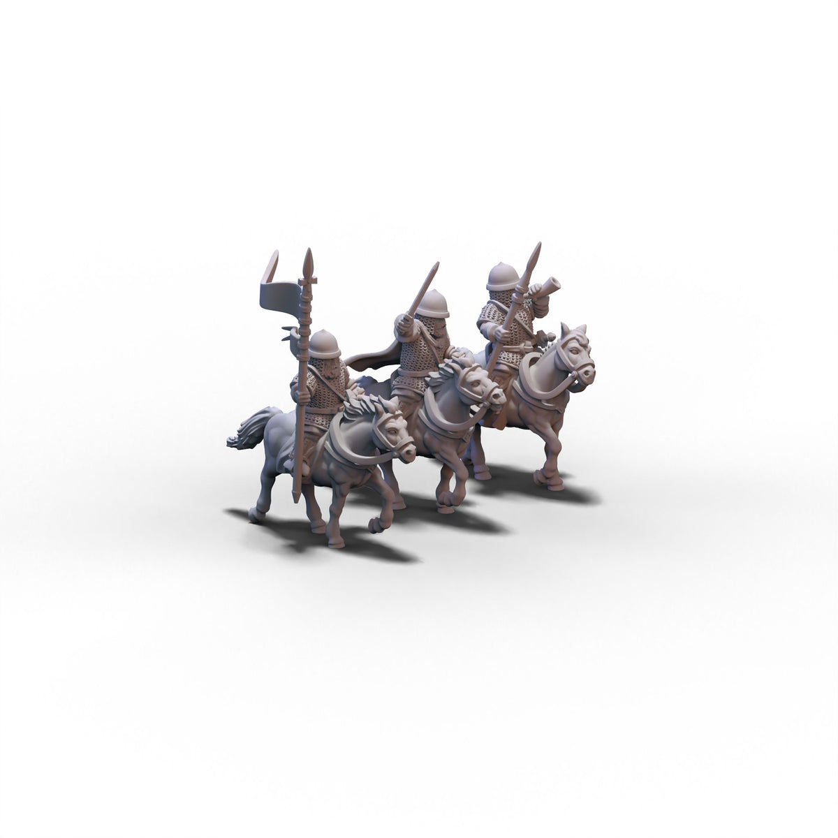 Bizantines | Cavalry Command Group | 15mm/28mm miniatures