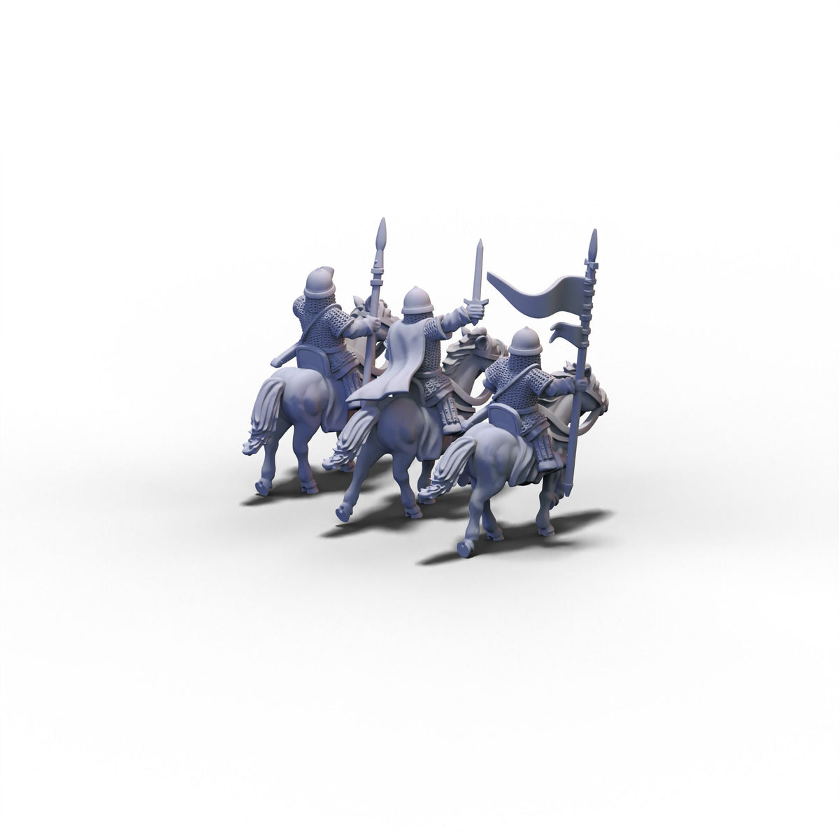 Bizantines | Cavalry Command Group | 15mm/28mm miniatures