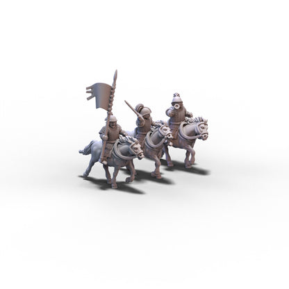 Carolingians | Cavalry Command Group | 15mm/28mm miniatures